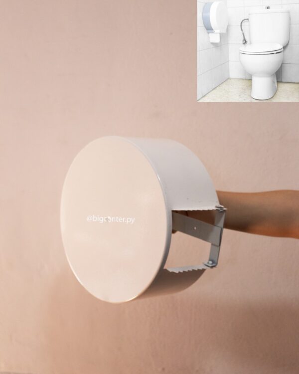 PORTA PAPEL HIGIENICO INOX 300 MTR - Imagen 2