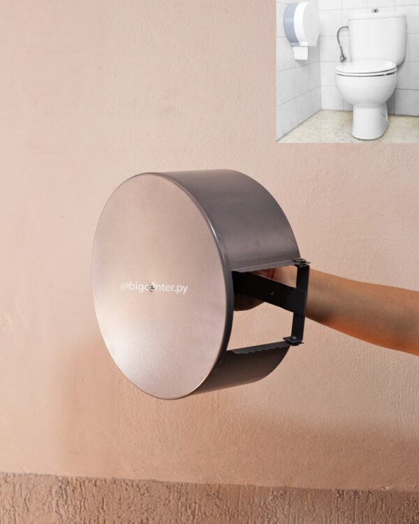 PORTA PAPEL HIGIENICO INOX 300 MTR