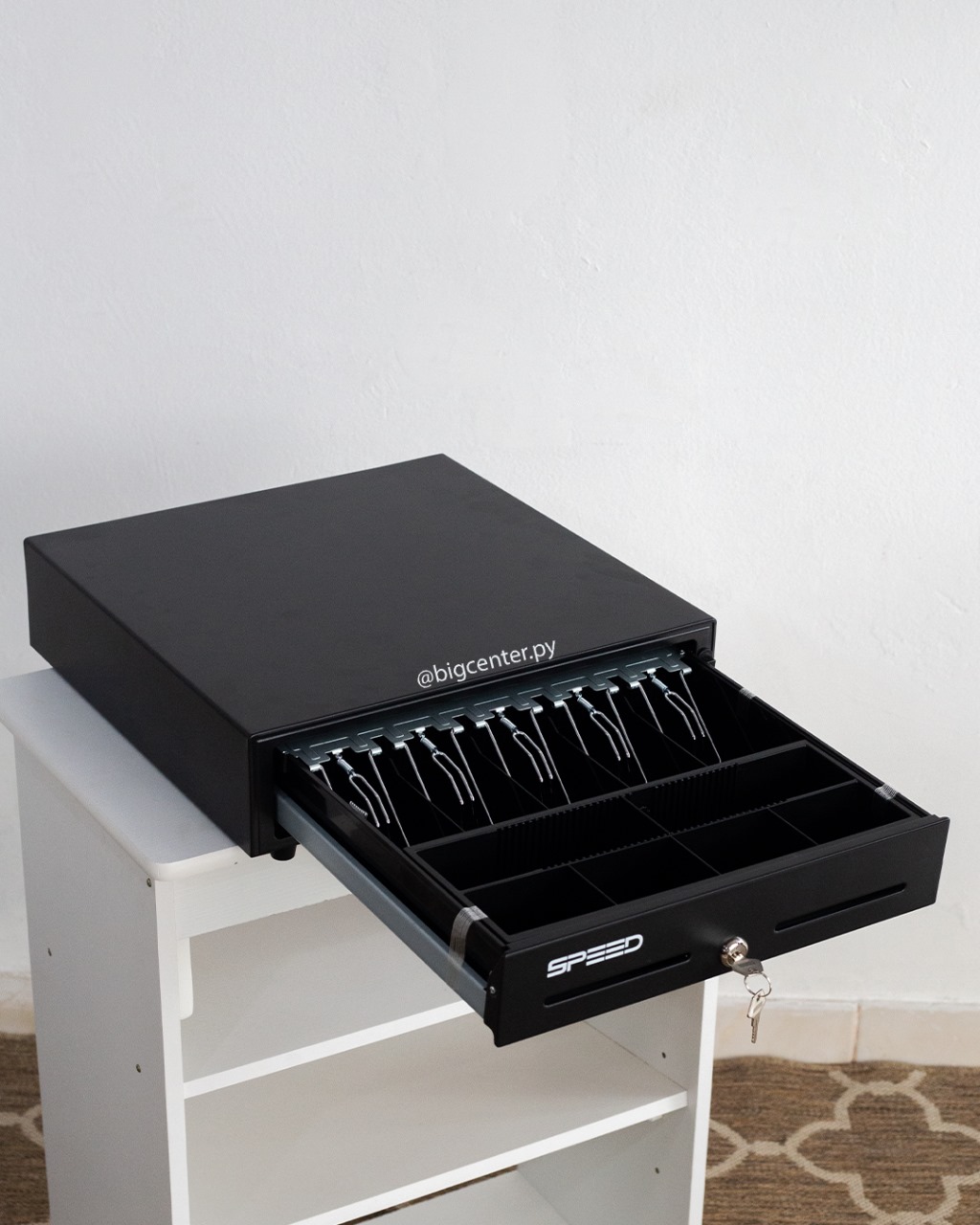 CAJA REGISTRADORA SPEED PARA DINERO NEGRO (8612) - Imagen 2