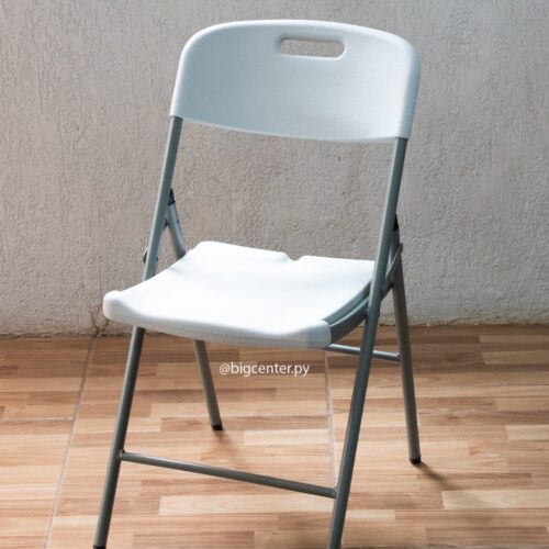 SILLA PLEGABLE UNIQUE BLANCA 120K