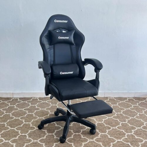 SILLA GAMER CONSUMER NEGRO
