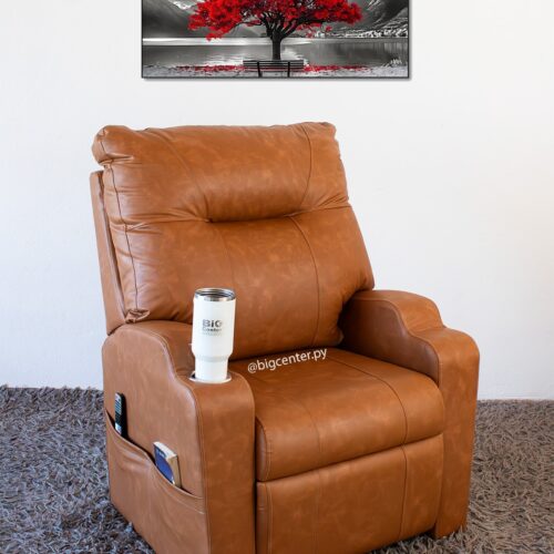 SOFA POLTRONA SOBERANA MARRON 721 ABBA