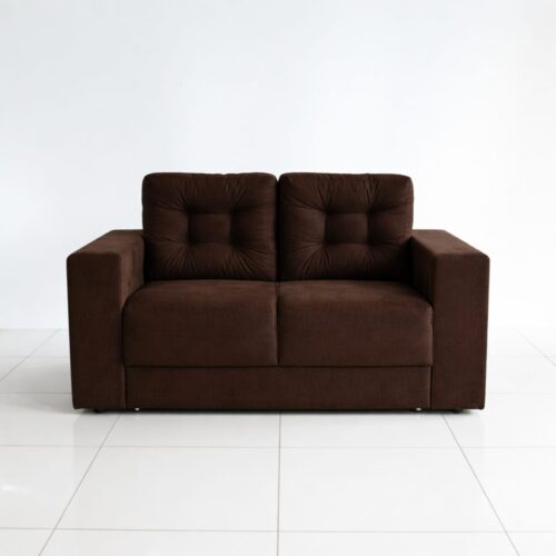 SOFA VAL 2 LUGARES MARRON