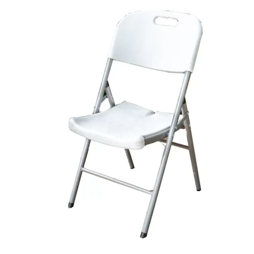 BUTACA PLEGABLE ALTA REFORZADA BLANCO (4522)