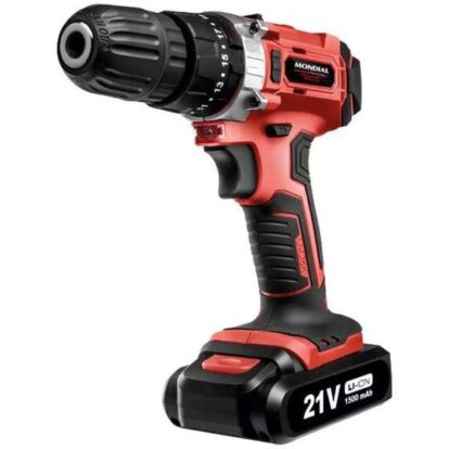 Destornillador y taladro Mondial 21V 1500Mah luz led lateral