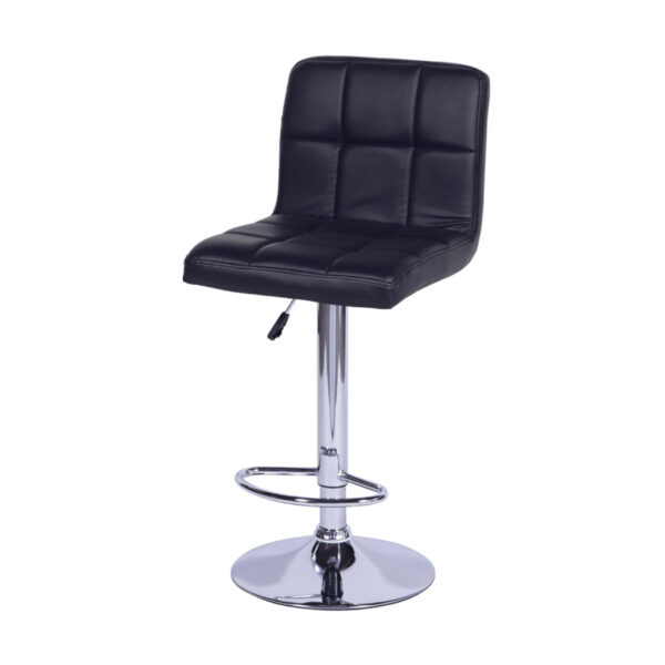 BUTACA BAR PATA CROMADA HS150