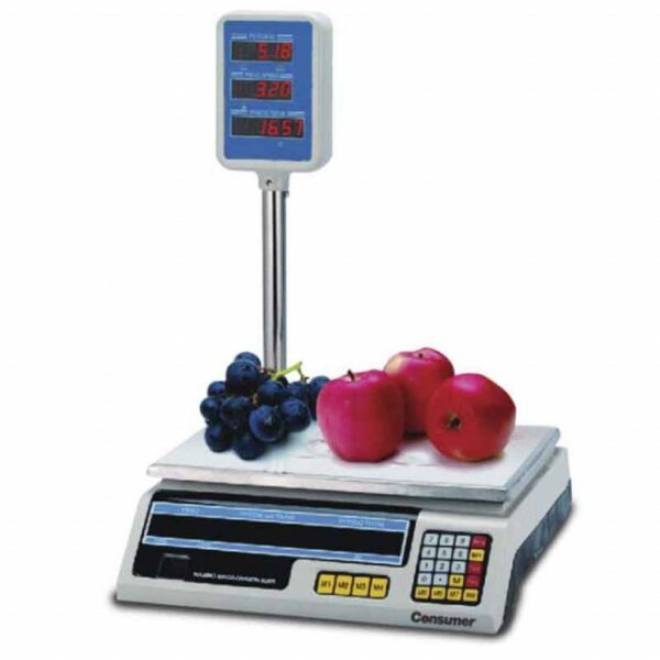 BALANZA DIGITAL CONSUMER CON TORRE 30 K