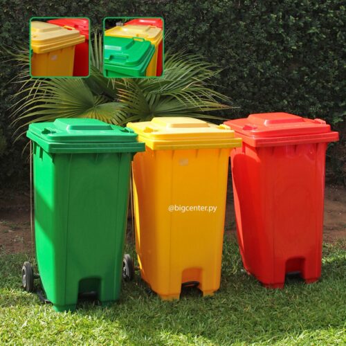 BASURERO DE 240 L C/ RUEDAS BASCULANTE (OUTLET)