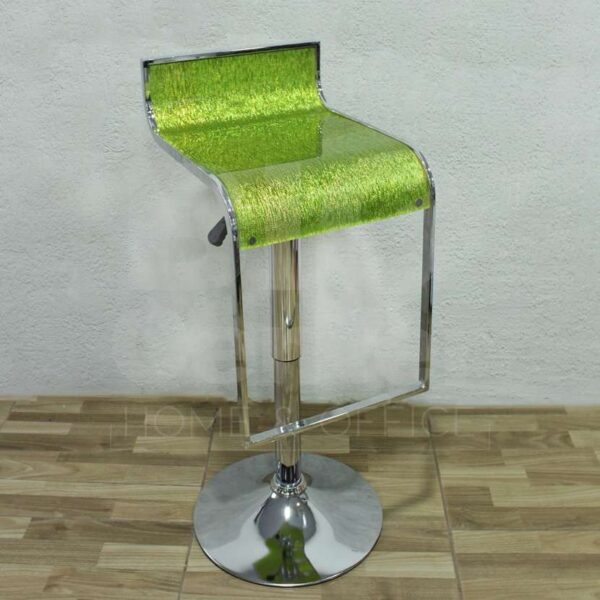 BUTACA DE PLASTICO VERDE  (5435)