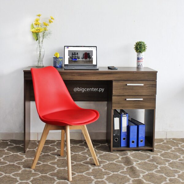 COMBO ESCRITORIO OFFICE NT2070MC+ SILLA FIJA EAMES MARGOT C487