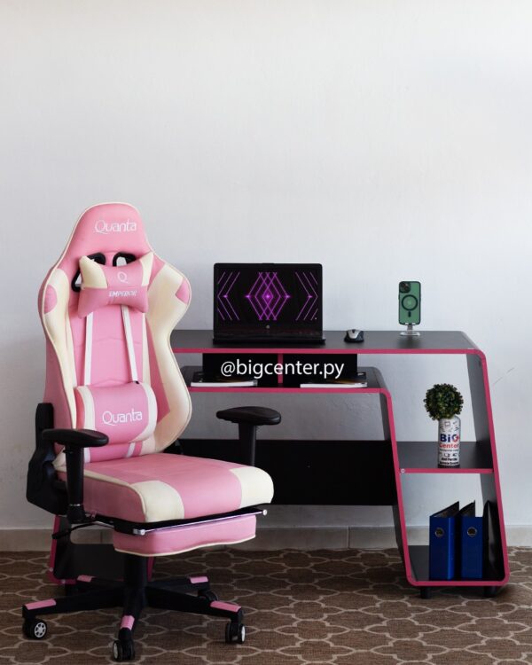 COMBO ESCRITORIO GAMER (5992) + SILLA GAMER (WB9640)