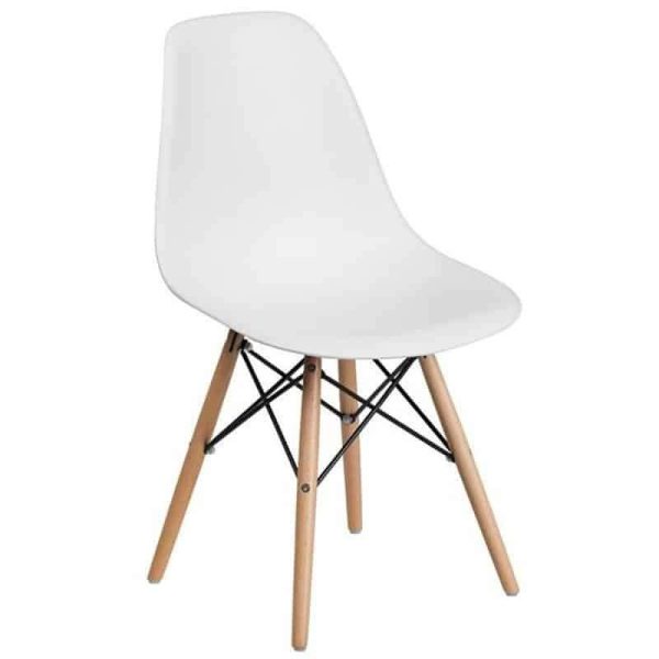 SILLA FIJA EAMES 100K (BLANCO)