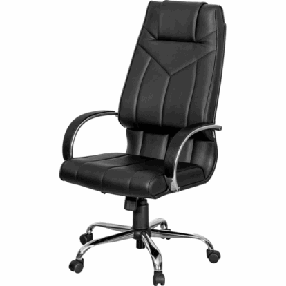 SILLA PRESIDENTE ABBA CROMADA LUNA