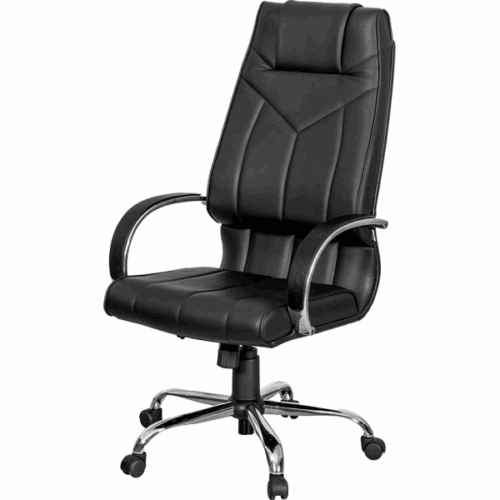 SILLA PRESIDENTE ABBA CROMADA LUNA