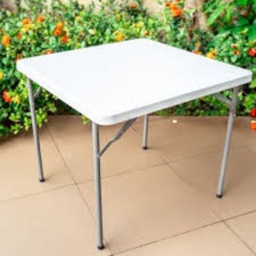 MESA PLEGABLE CUADRADA 0,87CM