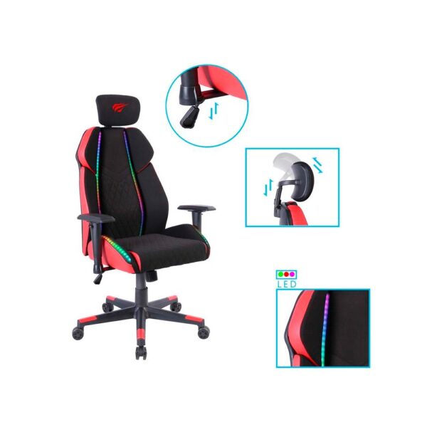SILLA GAMER RGB POWERBANK - Imagen 3