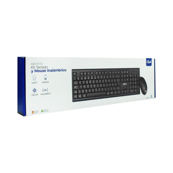 KIT TECLADO Y MOUSE INALÁMBRICO (GKM520)