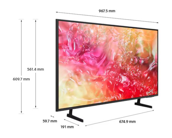 TV SAMSUNG 43¨ CRYSTAL UHD 4K (UN43DU7000PXPA) - Imagen 3
