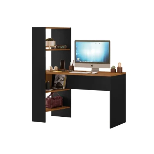 MESA OFFICE NT2105N NEGRO/MARRON