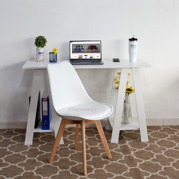 COMBO ESCRITORIO 170383 + SILLA FIJA EAMES MARGOT 7379