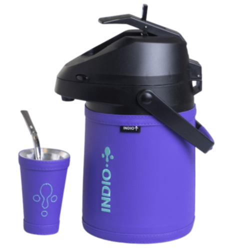 TERMO TERERE INOX 2,5L SIMIL LILA