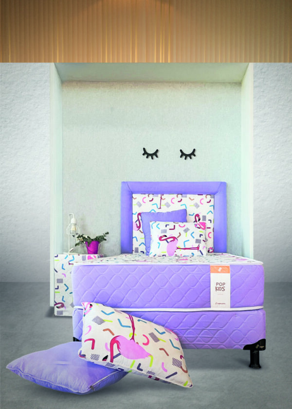 SOMIER POP KIDS 100 X 190 CM 70 K SUPERSPUMA (790+3433+3444) - Imagen 4