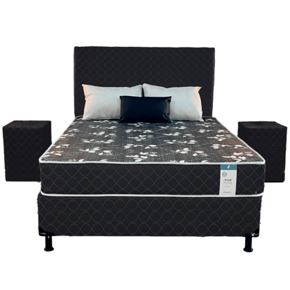 JUEGO SOMIER POP PLUS 1,60 X 1,90 70K SUPERSPUMA