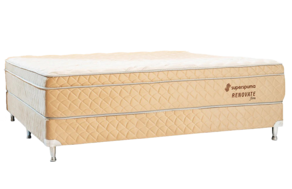 SOMIER SUPERSPUMA RENOVATE QUEEN 160X200 BASE Y COLCHON (4823) (4824) 150K - Imagen 3
