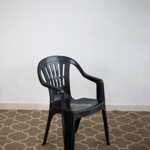 SILLA PLASTICA RACOL NEGRO (8500)
