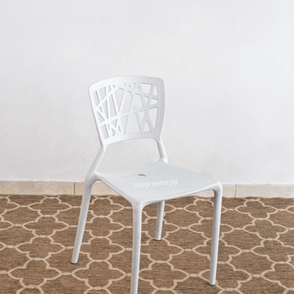 SILLA MATRA PVC 130K BLANCO