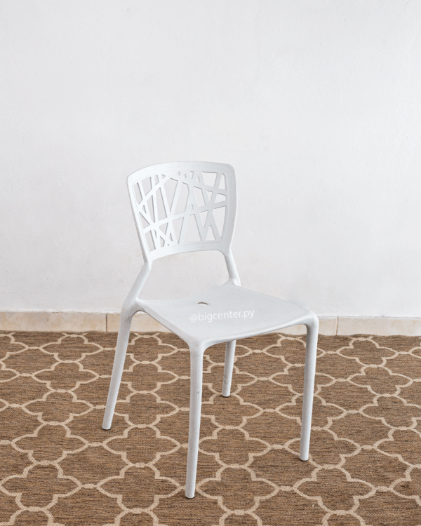 SILLA MATRA PVC 130K BLANCO