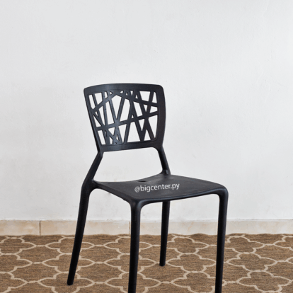 SILLA MATRA PVC 130K NEGRA