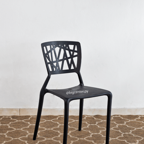 SILLA MATRA PVC 130K NEGRA