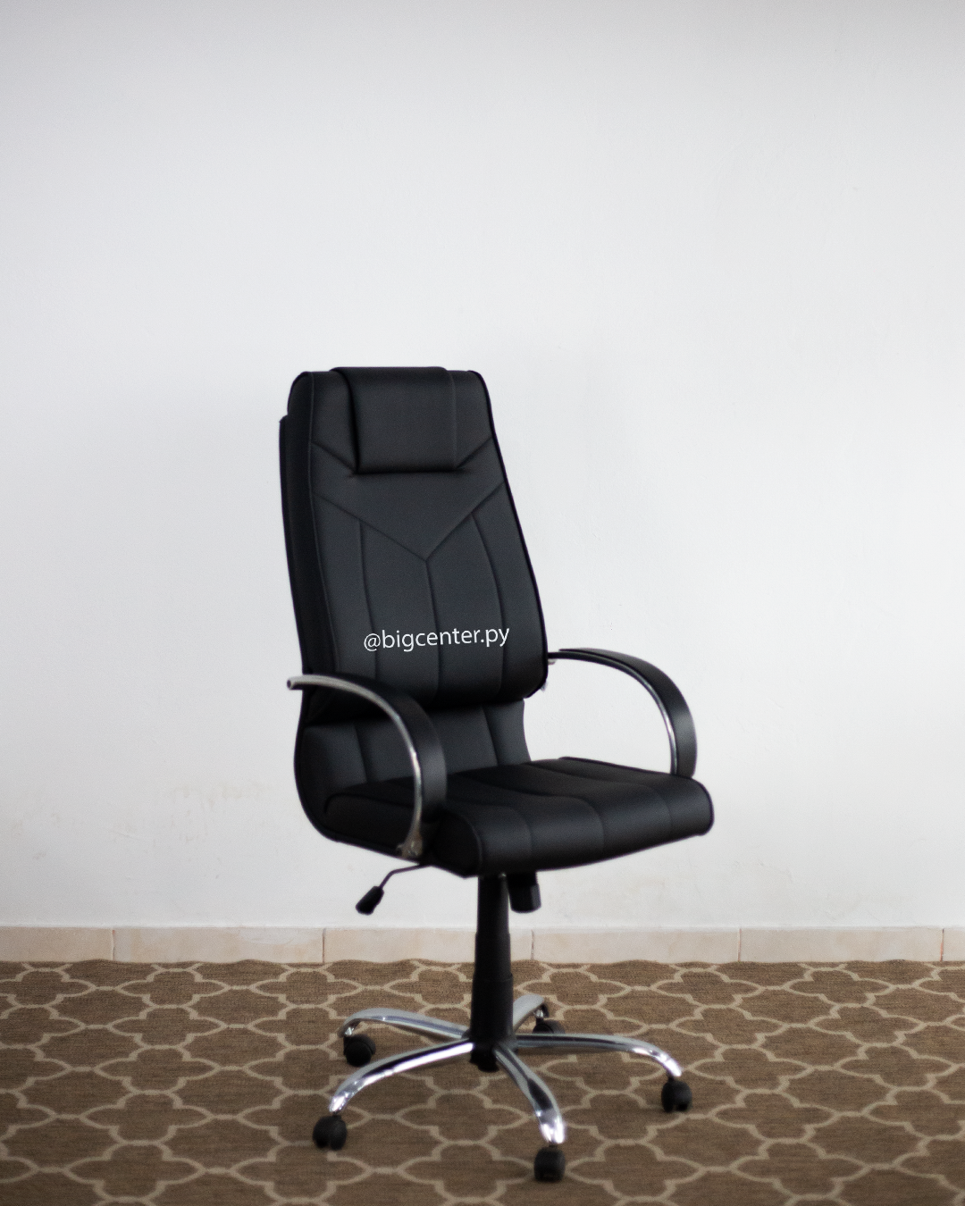 SILLA CROMADA LUNA NEGRO  (332156)