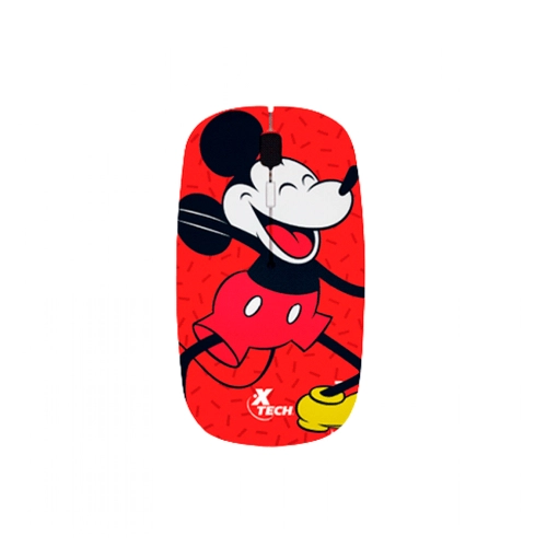 MOUSE MICKEY MOUSE 1600DPI/4 BOT/ROJO
